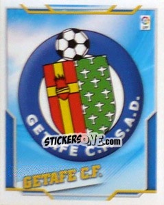 Sticker Escudo GETAFE - Liga Spagnola 2010-2011 n. 181 - Colecciones ESTE
