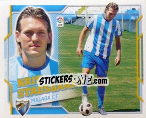 Sticker Kris Stadsgaard (7B) COLOCA - Liga Spagnola 2010-2011 n. 325 - Colecciones ESTE