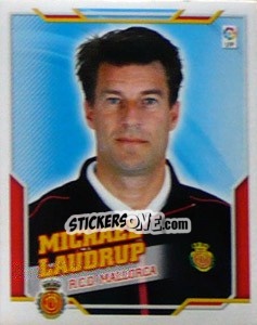 Sticker Michael Laudrup - Liga Spagnola 2010-2011 n. 332 - Colecciones ESTE