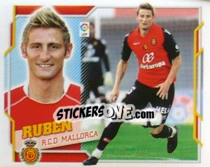 Cromo Ruben (5) - Liga Spagnola 2010-2011 - Colecciones ESTE