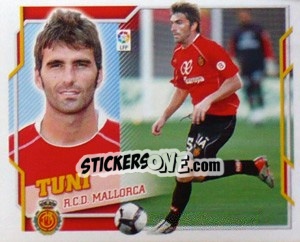 Cromo Tuni (11) - Liga Spagnola 2010-2011 - Colecciones ESTE