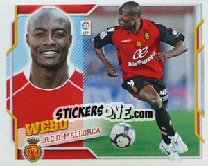 Sticker Webo (16) - Liga Spagnola 2010-2011 - Colecciones ESTE