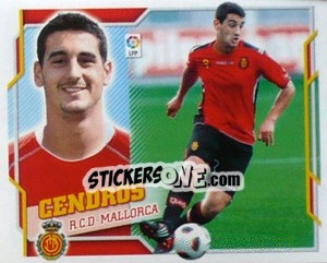 Sticker Cendros (3B)  COLOCA - Liga Spagnola 2010-2011 - Colecciones ESTE