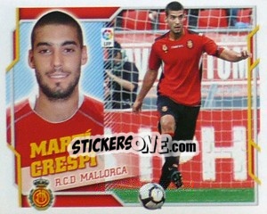 Sticker Marti Crespi (4B)  COLOCA - Liga Spagnola 2010-2011 - Colecciones ESTE