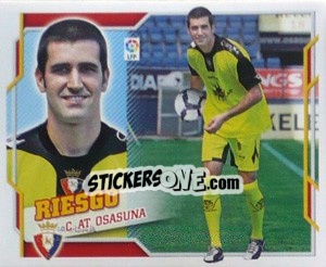 Cromo Riesgo (2) - Liga Spagnola 2010-2011 - Colecciones ESTE