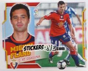 Cromo Miguel Flano (4) - Liga Spagnola 2010-2011 - Colecciones ESTE