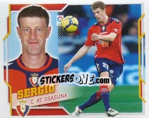 Sticker Sergio (5) - Liga Spagnola 2010-2011 - Colecciones ESTE