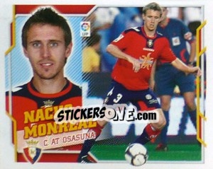 Sticker Nacho Monreal (7) - Liga Spagnola 2010-2011 n. 371 - Colecciones ESTE