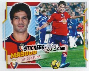 Sticker Masoud (12) - Liga Spagnola 2010-2011 n. 378 - Colecciones ESTE
