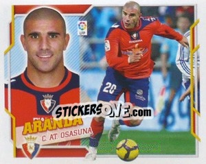 Sticker Aranda (16) - Liga Spagnola 2010-2011 n. 382 - Colecciones ESTE