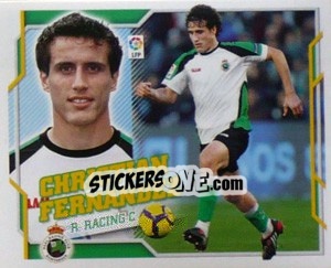 Sticker Christian Fernandez (7) - Liga Spagnola 2010-2011 - Colecciones ESTE