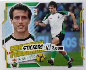 Sticker Christian Fernandez (7) - Liga Spagnola 2010-2011 n. 400 - Colecciones ESTE