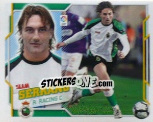 Sticker Serrano (13) - Liga Spagnola 2010-2011 n. 407 - Colecciones ESTE