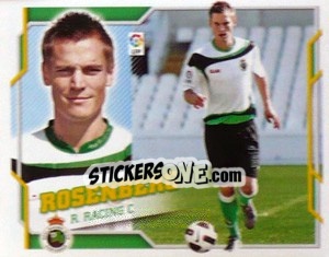 Sticker Rosenberg (15B) COLOCA - Liga Spagnola 2010-2011 - Colecciones ESTE