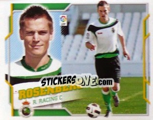 Sticker Rosenberg (15B) COLOCA - Liga Spagnola 2010-2011 n. 413 - Colecciones ESTE