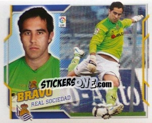 Sticker Claudio Bravo (1) - Liga Spagnola 2010-2011 n. 423 - Colecciones ESTE