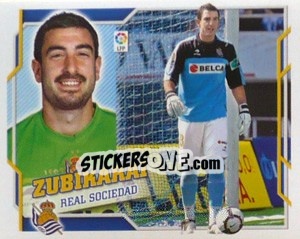Sticker Zubikarai (2) - Liga Spagnola 2010-2011 n. 424 - Colecciones ESTE