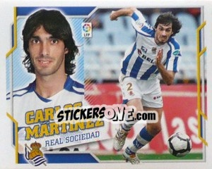 Cromo Carlos Martinez (3) - Liga Spagnola 2010-2011 - Colecciones ESTE
