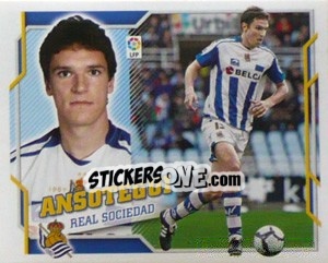 Cromo Ansotegui (4) - Liga Spagnola 2010-2011 - Colecciones ESTE