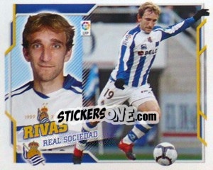 Cromo Rivas (8) - Liga Spagnola 2010-2011 n. 431 - Colecciones ESTE