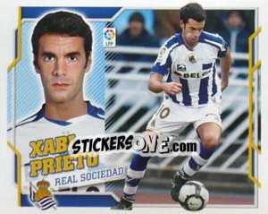 Sticker Xabi Prieto (9) - Liga Spagnola 2010-2011 n. 432 - Colecciones ESTE