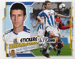 Sticker Aranburu (10) - Liga Spagnola 2010-2011 n. 433 - Colecciones ESTE