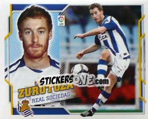 Sticker Zurutuza (13) - Liga Spagnola 2010-2011 n. 437 - Colecciones ESTE