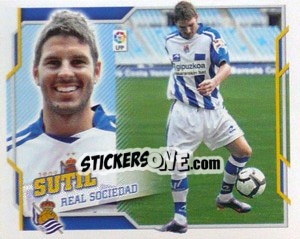 Sticker Sutil (14) - Liga Spagnola 2010-2011 n. 438 - Colecciones ESTE