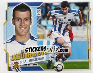 Cromo Aguirretxe (15) - Liga Spagnola 2010-2011 n. 439 - Colecciones ESTE