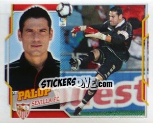 Sticker Palop (1) - Liga Spagnola 2010-2011 n. 453 - Colecciones ESTE
