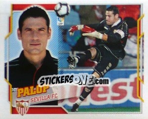 Cromo Palop (1) - Liga Spagnola 2010-2011 - Colecciones ESTE