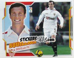 Sticker Squillaci (5) - Liga Spagnola 2010-2011 n. 458 - Colecciones ESTE