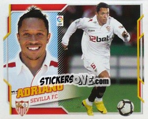 Sticker Adriano Correia (7B) - Liga Spagnola 2010-2011 - Colecciones ESTE