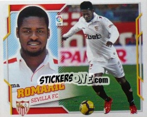 Cromo Romaric (8B) - Liga Spagnola 2010-2011 - Colecciones ESTE