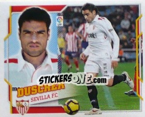 Sticker Duscher (9B) - Liga Spagnola 2010-2011 - Colecciones ESTE