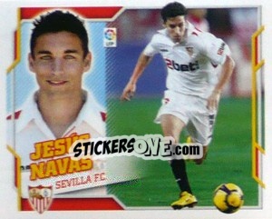 Sticker Jesus Navas (12) - Liga Spagnola 2010-2011 n. 469 - Colecciones ESTE