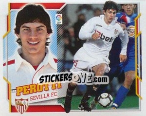 Sticker Perotti (14A) - Liga Spagnola 2010-2011 - Colecciones ESTE