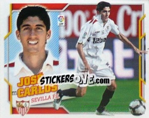 Sticker Jose Carlos (11B) COLOCA - Liga Spagnola 2010-2011 n. 478 - Colecciones ESTE