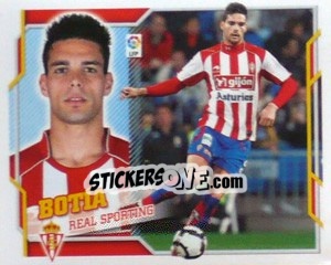 Sticker Botia (4) - Liga Spagnola 2010-2011 n. 487 - Colecciones ESTE