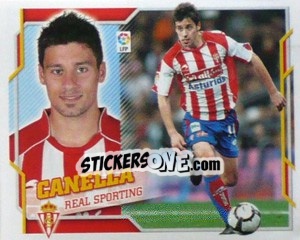 Sticker Canella (7A) - Liga Spagnola 2010-2011 n. 490 - Colecciones ESTE