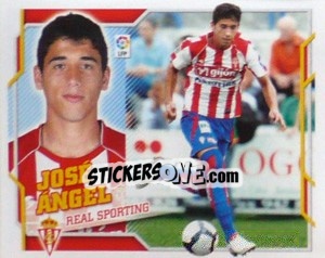 Cromo Jose Angel (7B) - Liga Spagnola 2010-2011 - Colecciones ESTE