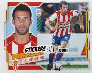 Cromo Portilla (8B) - Liga Spagnola 2010-2011 - Colecciones ESTE