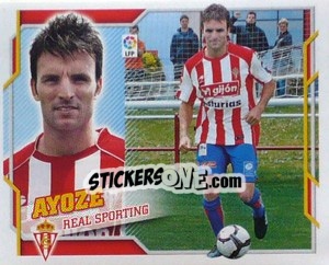 Sticker Ayoze (11) - Liga Spagnola 2010-2011 n. 496 - Colecciones ESTE