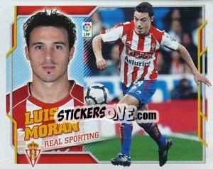 Sticker Luis Moran (13B) - Liga Spagnola 2010-2011 n. 499 - Colecciones ESTE