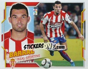 Sticker Barral (16) - Liga Spagnola 2010-2011 - Colecciones ESTE