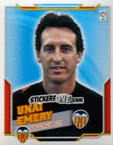 Sticker Unai Emery - Liga Spagnola 2010-2011 n. 512 - Colecciones ESTE
