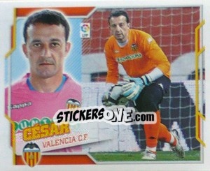 Cromo Cesar Sanchez (1) - Liga Spagnola 2010-2011 - Colecciones ESTE