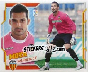 Cromo Moya (2) - Liga Spagnola 2010-2011 n. 514 - Colecciones ESTE
