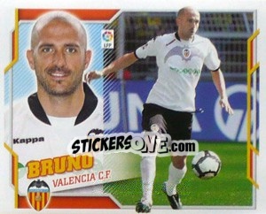 Sticker Bruno Saltor (3A) - Liga Spagnola 2010-2011 n. 515 - Colecciones ESTE