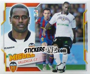 Sticker Miguel (3B) - Liga Spagnola 2010-2011 n. 516 - Colecciones ESTE